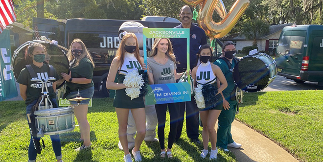 JU Welcome Wave surprises future Dolphin